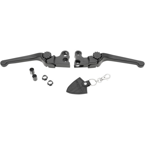 PSR #12-00655-22 - Anthem Adjustable Lever Set for Harley Models - Black