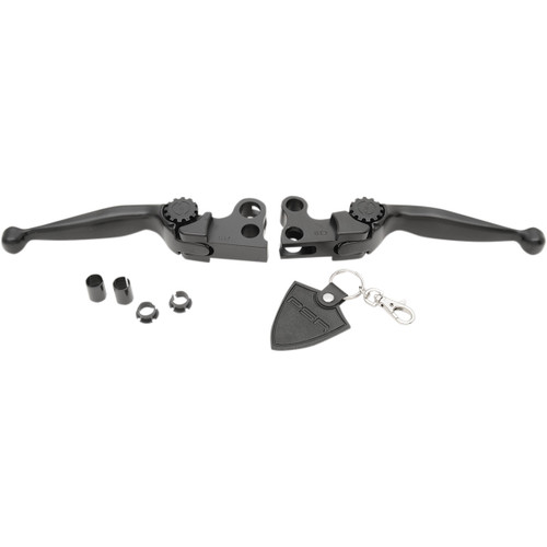 PSR #12-00601-22 - Journey Adjustable Lever Set for Harley Models - Black