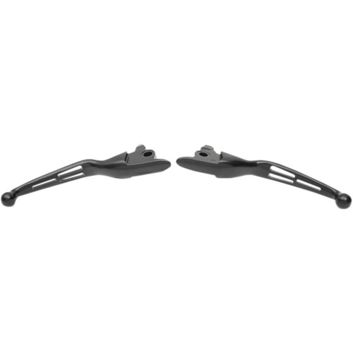 Drag Specialties - Slotted Wide Blade Lever Set - Black