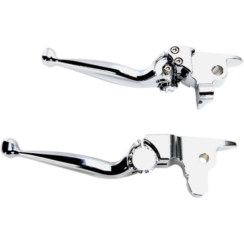 PSR #12-00611-20 - Journey Adjustable Lever Set for Harley Models - Chrome