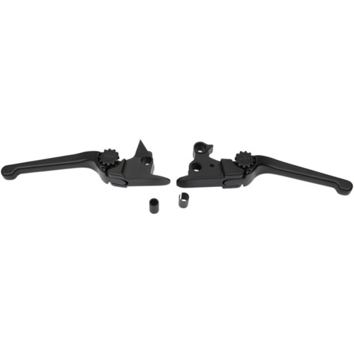 PSR #12-00656-22 - Anthem Adjustable Lever Set for Harley Models - Black