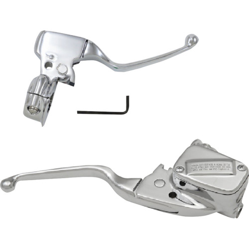 Drag Specialties - Brake/Clutch Lever Assembly - Chrome