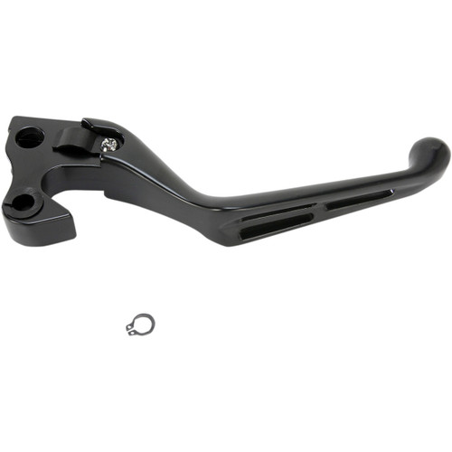 Drag Specialties - Slotted Wide Blade Replacement Clutch Lever - Black