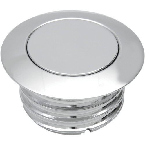 Drag Specialties - Gas Cap - Vented Pop-Up - Chrome