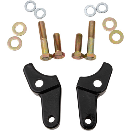 LA Choppers #LA-7590-06B - Lowering Kit - Rear - Black Powder Coated