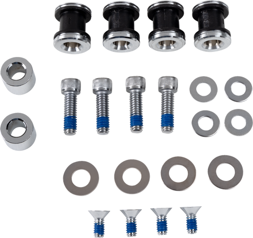 Drag Specialties Backrest Docking Kit - Black