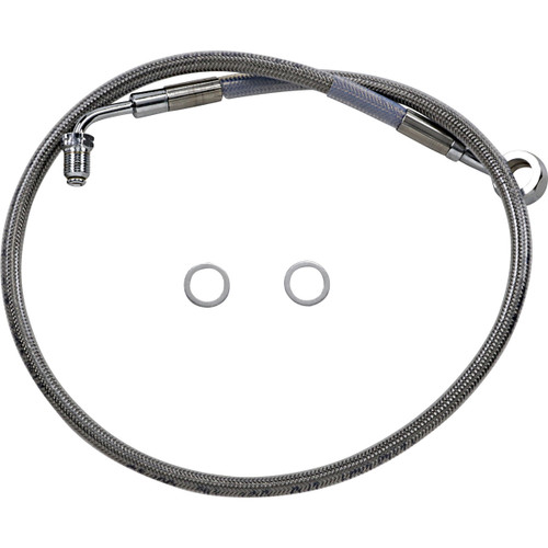 Drag Specialties - Brake Line - +6" - Stainless Steel - '18-'23 Softail