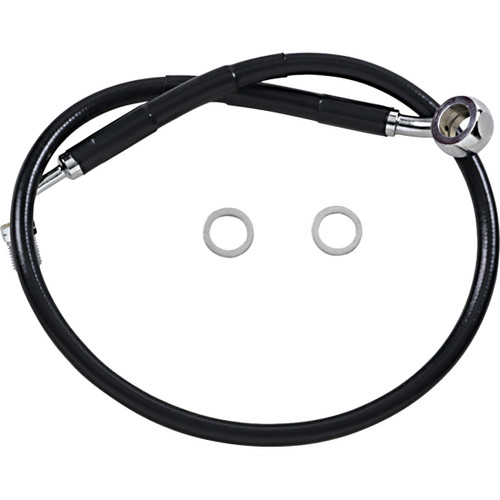 Drag Specialties - Brake Line - +2" - Black - '18-'23 Softail