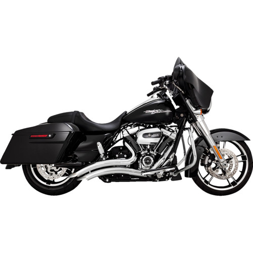 Vance & Hines #26373 - Big Radius Exhaust System - Chrome