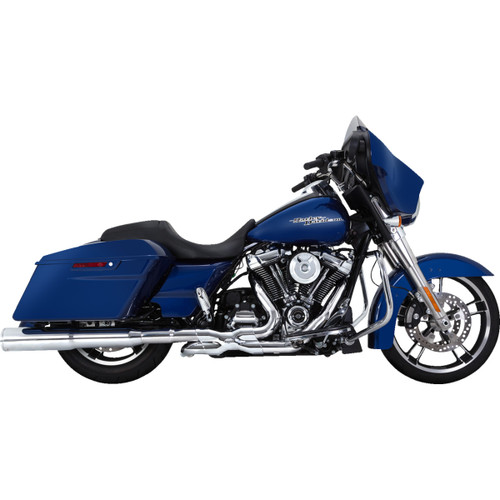 Vance & Hines #16371 - Power Duals Head Pipe - Chrome