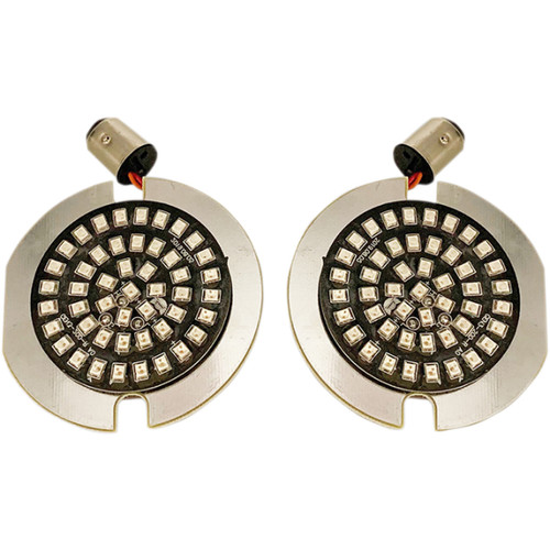 Drag Specialties - Flat-Style Turn Signal Insert - Red