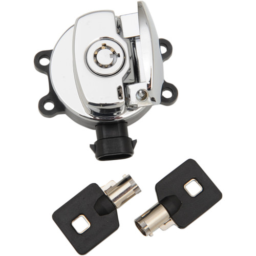 Drag Specialties - Side Hinge Ignition Switch - Chrome