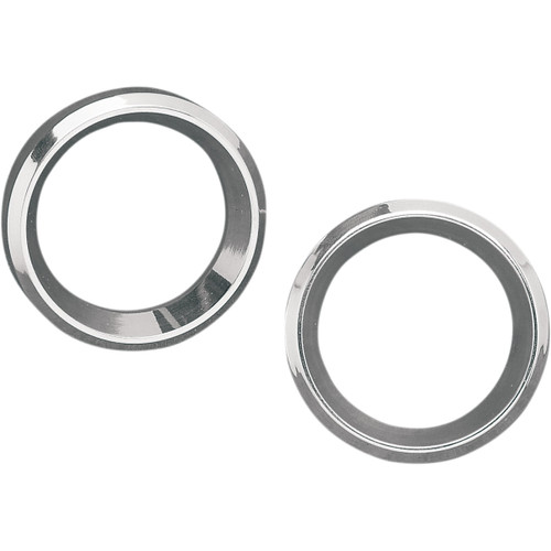 Drag Specialties - Instrument Gauge Bezel - Chrome - 2" Diameter - HD Touring/Trike