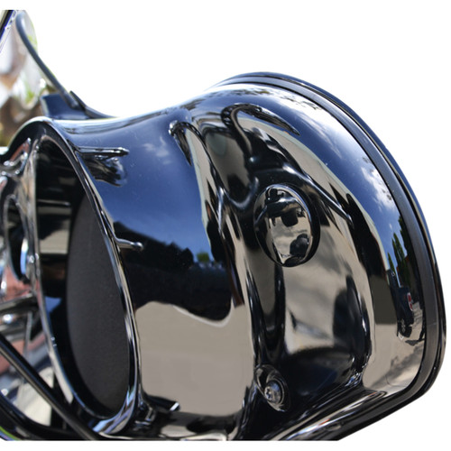 LA Choppers #LA-9001-00B - Fairing Mirror Removal Plug - Black