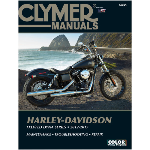 Clymer #CM255 - Manual - Harley-Davidson - FXD / FLD Dyna Series '12-'17