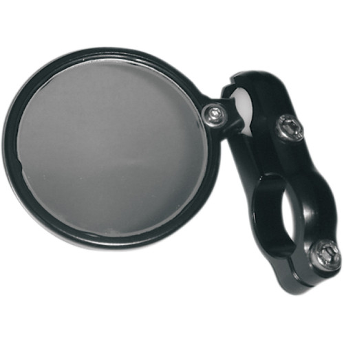 CRG #BS-100 - Mirror - Blindsight - Side View - Round - Black