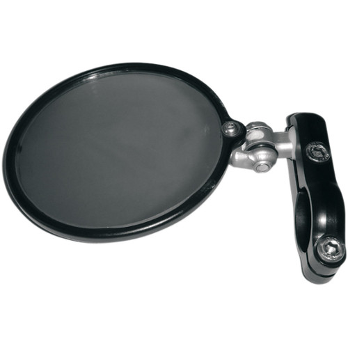 CRG #HSLS-200-L - Mirror - Hindsight LS - Side View - Round - Black - Left - Each
