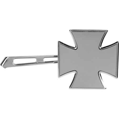 Emgo #20-34861A - Mirror - Side View - Maltese Cross - Split Stem - Right - Bolt-On - Each