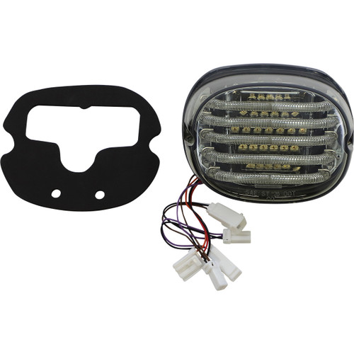 Custom Dynamics #PB-TL-INT-BW-S - Taillight/Turn Signal - Bottom Window - Smoke Lens