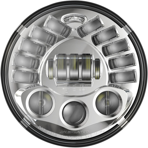 Custom Dynamics #PB-7PA-C - Adaptive Headlight - Pedestal Mount - Chrome