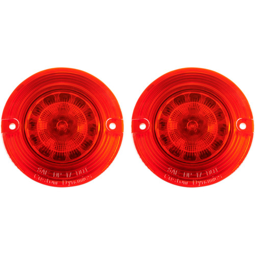 Custom Dynamics #PB-R-1157-T - Flat Signal Insert - 1157 - Red