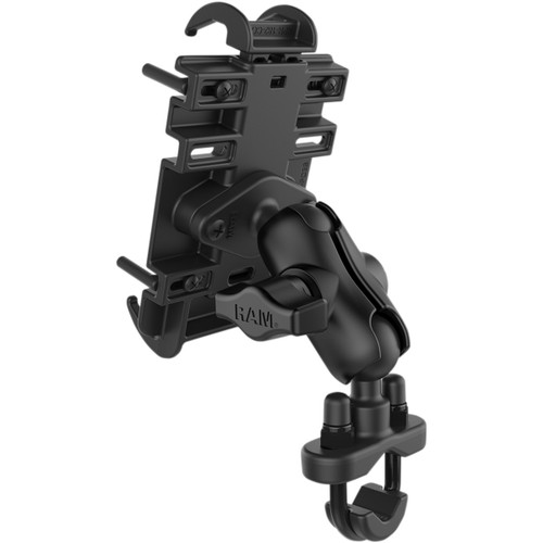 RAM Mounts #RAM-B-149ZA-PD3 - Quick Grip™ Phone Mount with U-Bolt Base