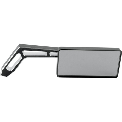 Pro-one Perf.mfg. #102470B - Mirror - Weekend Warrior - Side View - 2 Tone/Cut-Out - Rectangle - Black - Right