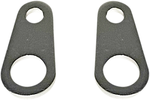 Mount - Micro Turn Signal - Straight Bracket - Silver