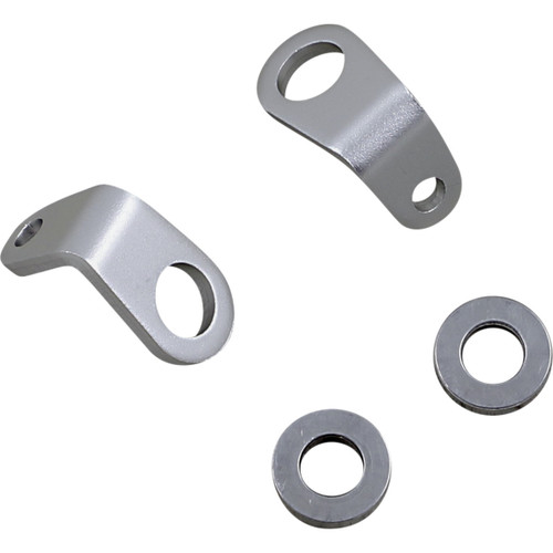 Custom Dynamics #CD-MICRO-L - Mount - Micro Turn Signal - L-Bracket - Silver