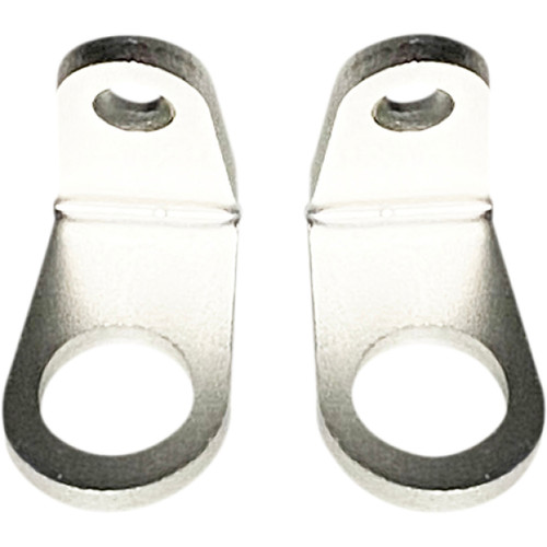 Custom Dynamics #CD-MICRO-L - Mount - Micro Turn Signal - L-Bracket - Silver