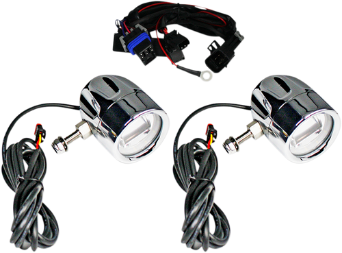 LED Fog Light - Universal - Chrome