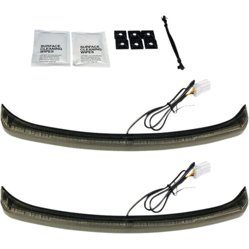 Custom Dynamics #CD-TGFENDER-S - LED Fender LIght - Smoke Lens - Tri Glide