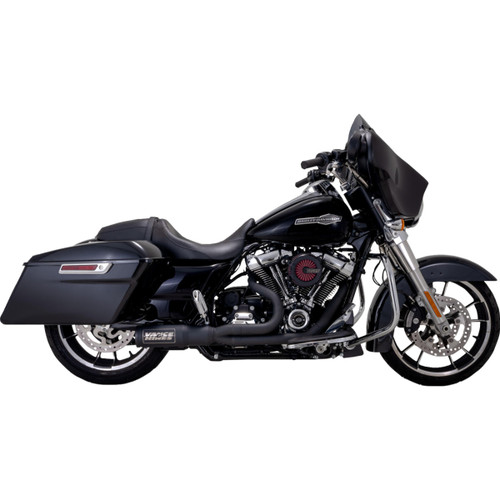 Vance & Hines #47321 - Hi-Output RR Exhaust System - Matte Black