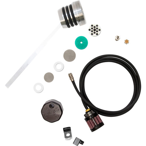 Feuling Parts #3094 - Vented Dipstick - Black - Dyna