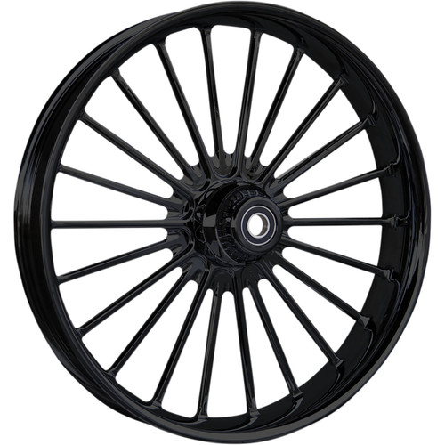 RC Components #0321350-126B1 - Wheel - Illusion - Front - Dual Disc/with ABS - Black - 21x3.5