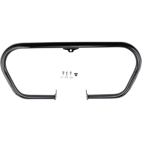 Cobra #601-2108B - V-Bend Freeway Bar (Highway Bar) - Black - Softail