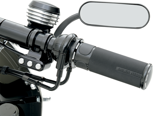 Oval Mirror - Titanium - Right