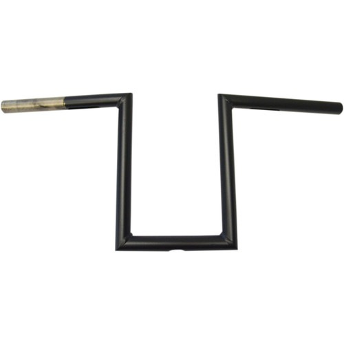 LA Choppers #LA-7380-10M - Narrow-Z Old School Handlebar - 10" - Flat Black
