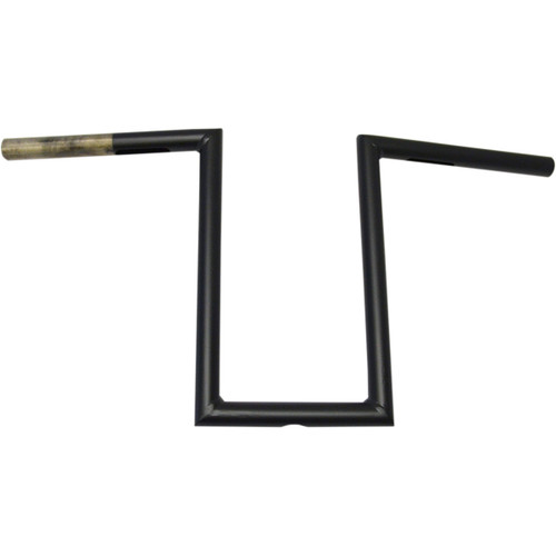 LA Choppers #LA-7380-12M - Narrow-Z Old School Handlebar - 12" - Flat Black