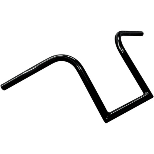 LA Choppers #LA-7381-12B - Bourbon Handlebar - 12" - Black