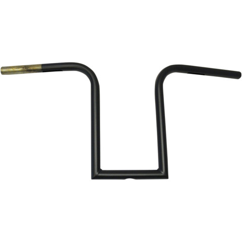 LA Choppers #LA-7381-12M - Bourbon Handlebar - 12-1/2" - Flat Black