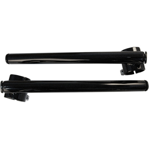 Emgo #23-93144 - 1" Clip-On Handlebar - 41 mm - Dimpled - Black
