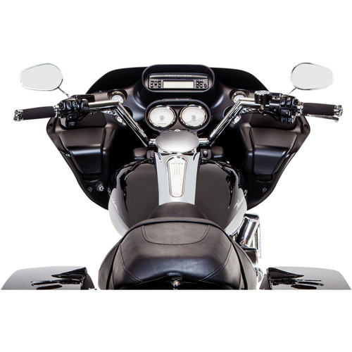 Trask #TM-2020CH - 1-1/4" V-Line Handlebar - 2+ - Chrome