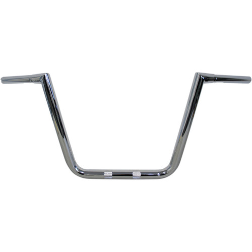 LA Choppers #LA-7362-13 - 1-1/4" Twin Peaks Hefty Big Twin Handlebar - 13" - Chrome