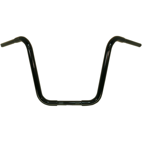 Magnum Shielding #4HB-0112 - 1-1/4" Caliber Handlebar - Ape Hanger - 12" - Black