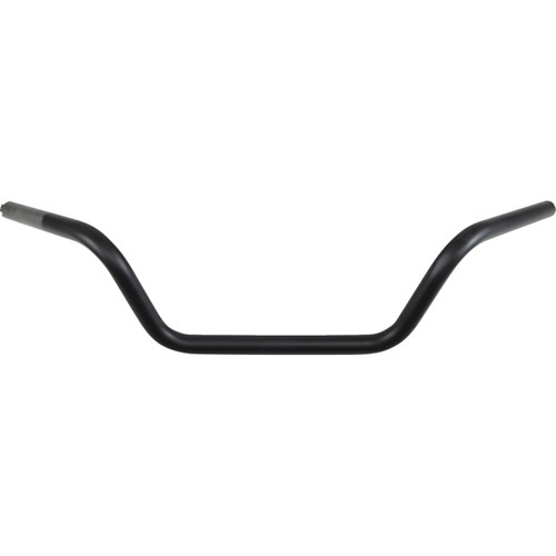 Drag Specialties - 1" Handlebar - Buckhorn Low - TBW - Flat Black