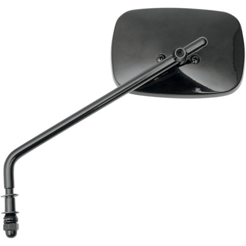 Drag Specialties - Mirror - Die-Cast - Side View - Low Rider - Black - Left/Right