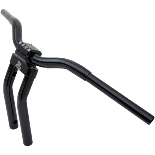 LA Choppers #LA-7336-10B - Kage Fighter-T Pullback Handlebar - Pullback - 13" - Black