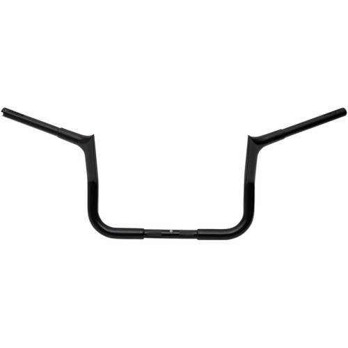 FAT Baggers INC. #905010-B - 1-1/4" EZ Install Pointed Top Handlebar - 10" - Black