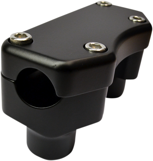 Risers - 1-1/2" - Buffalo - Top - Flat Black